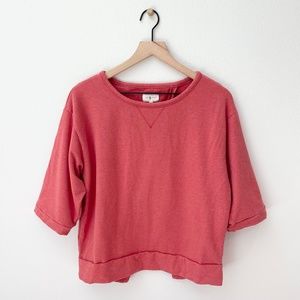 Lou & Grey Modal Open back Sweatshirt